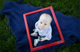 Oliver 6 Months | Mahomet, IL Baby Portrait Photographer